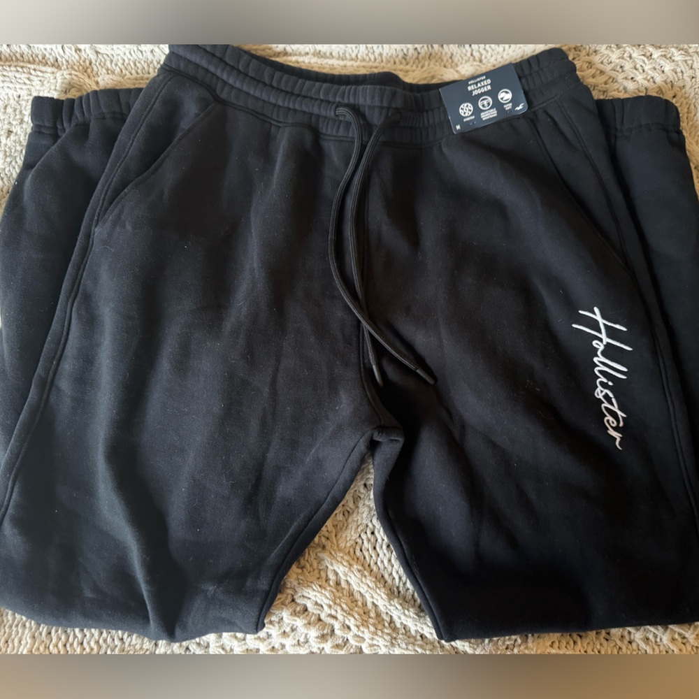 Hollister Black Relaxed Jogger